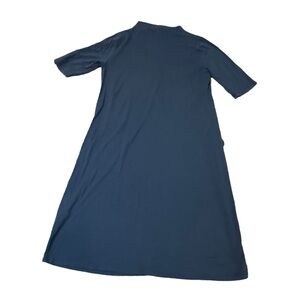 EUC Eileen Fisher 3/4 sleeve silk dress XS